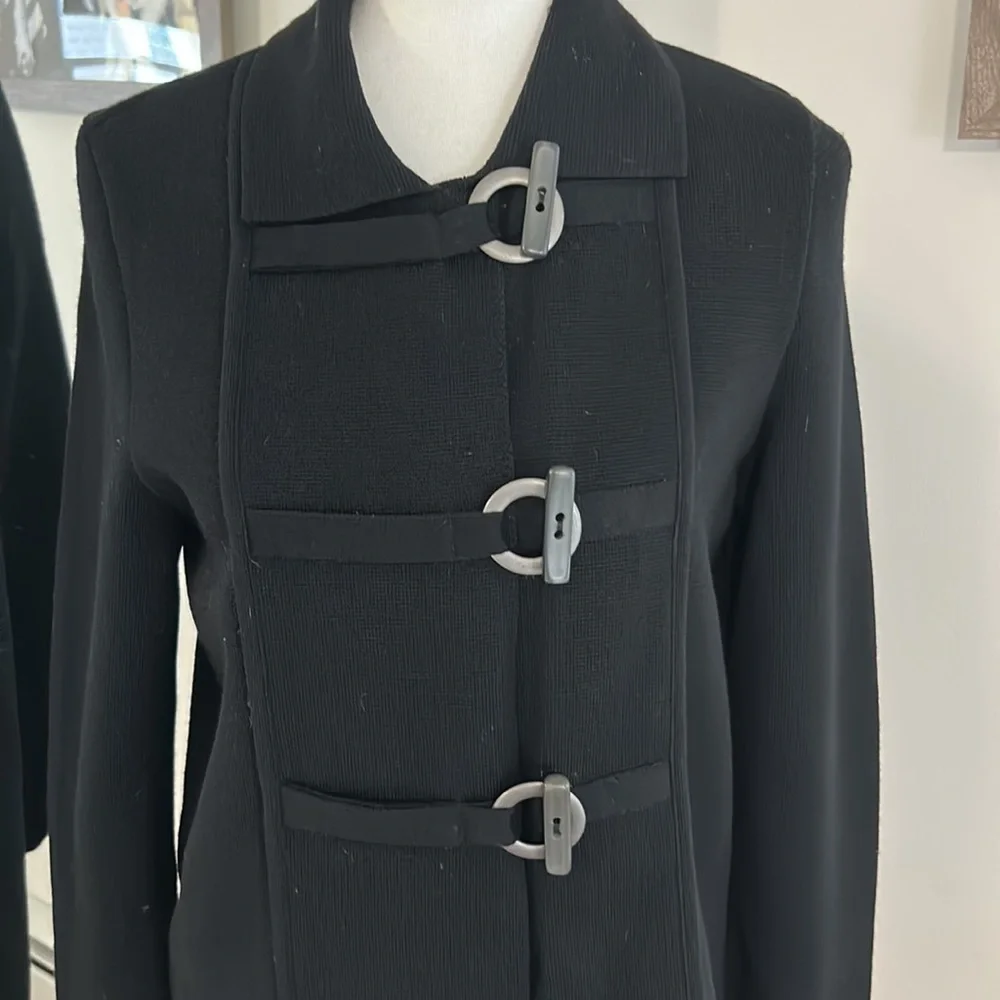 Saint James Breton Wool Sweater in Black Size 8. - Picture 2 of 12